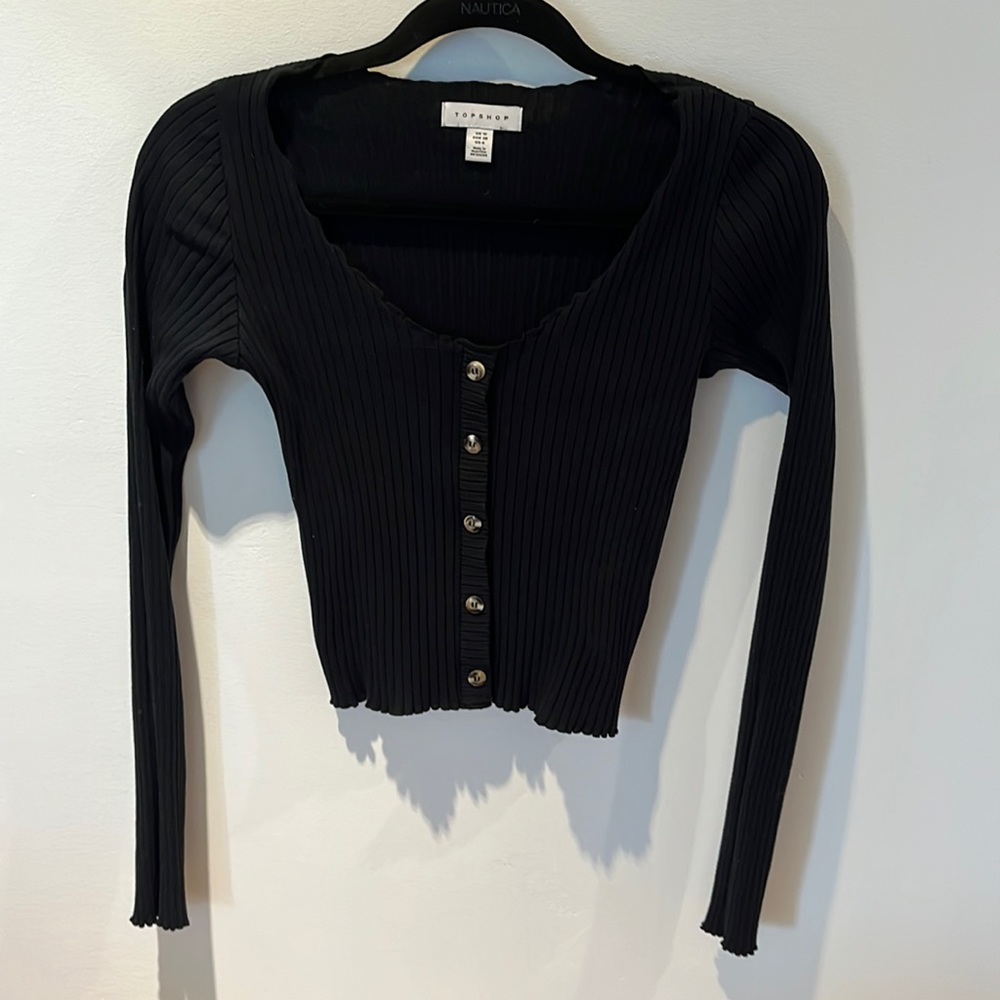 Top shop ribbed long sleeve